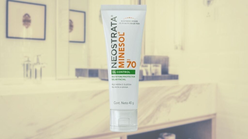 Embalagem original Neostrata Minesol FPS 70 Oil Control 40g
