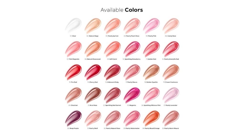 Kiko Milano 3D Hydra Lipgloss cores disponiveis