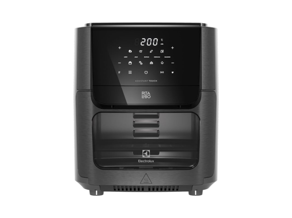 Electrolux Air Fryer Forno 5 em 1 com painel digital Assistant Touch e edição Rita Lobo